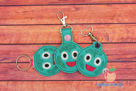 Cute Cartoon Earth ITH Keyfob Review for Gifts