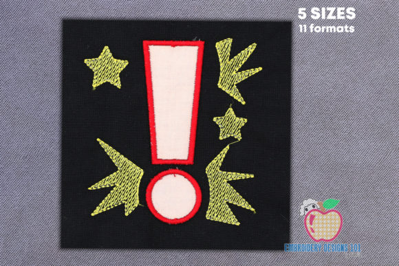 Review: Exclamation Mark Applique for Boutique Apparel