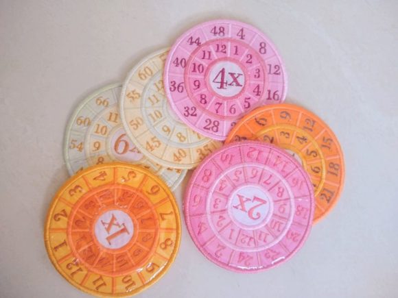Review: Multiplication Wheels for Holiday Crafts