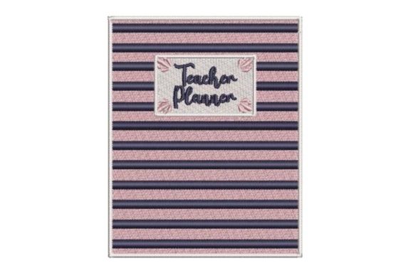 Teacher Planner Cover: A Top Pick for Etsy Embroidery Shops
