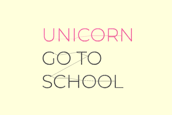 Unicorn Go to School: A Festive Embroidery Review